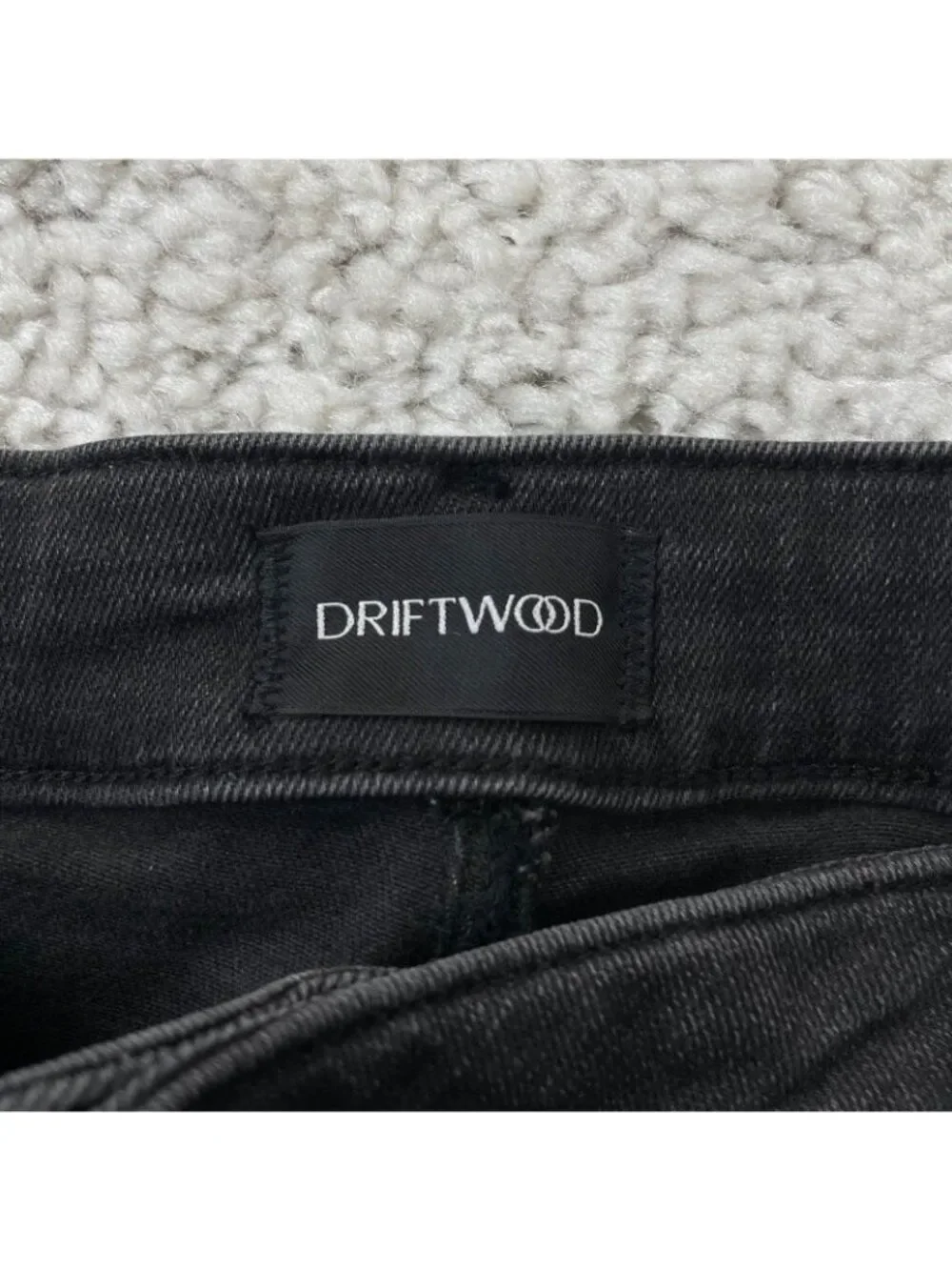 Driftwood Barbie Barrel Jean Gray Floral Embroidery Womens 14 - Picture 5 of 11